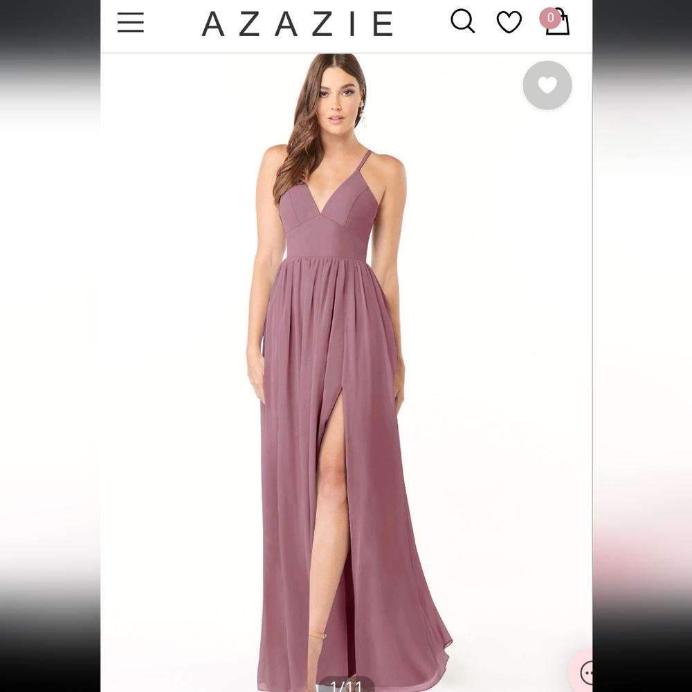 AZAZIE AAIDA Mauve Dress